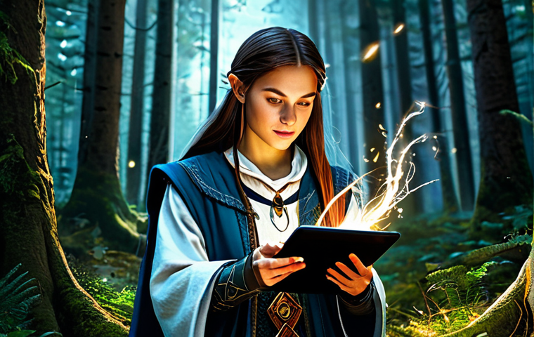 러시아 판타지 문학 - Leshy**

"A majestic Leshy, guardian of the forest, with bark-like skin and leaves in his hair, stan...